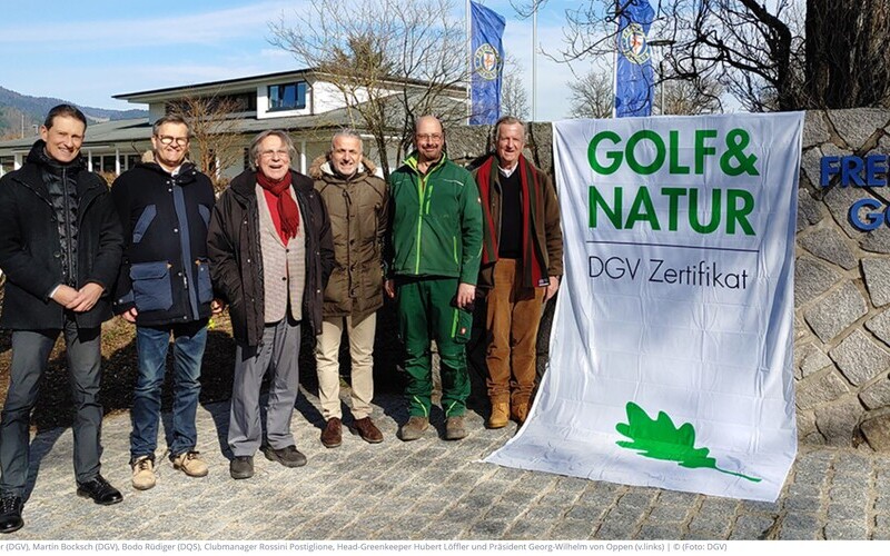 Freiburger Golfclub erhält Golf & Natur Auszeichnung in Gold