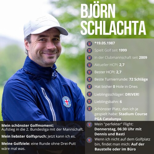 Vorstellung Schlachta, Björn