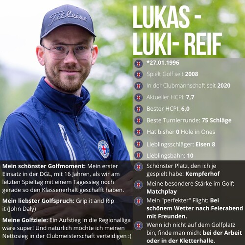 Vorstellung Reif, Lukas