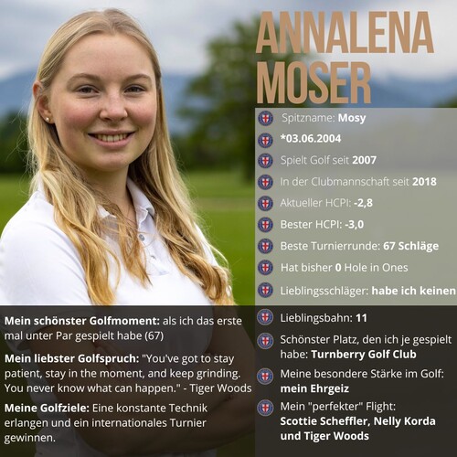 Vorstellung Moser, Annalena