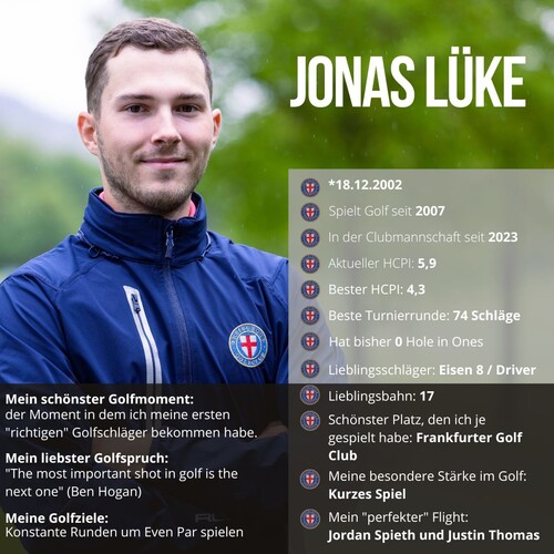 Vorstellung Lüke, Jonas