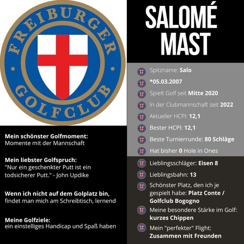 Vorstellung Mast, Salomé