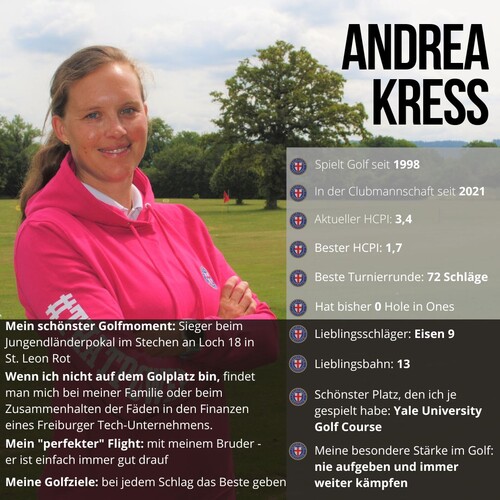 Vorstellung Kress, Andrea