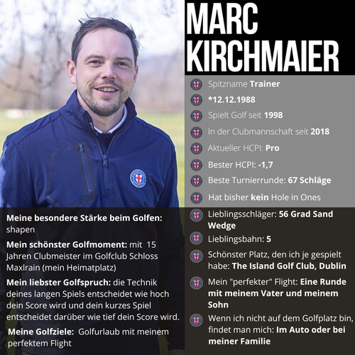 Vorstellung Kirchmaier, Marc