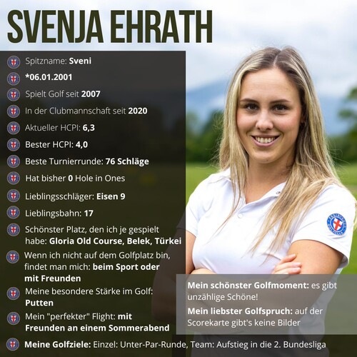 Vorstellung Ehrath, Svenja