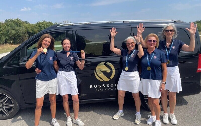 Die AK65 Damen des Freiburger Golfclubs sind Baden-Württembergische Mannschaftsmeister!