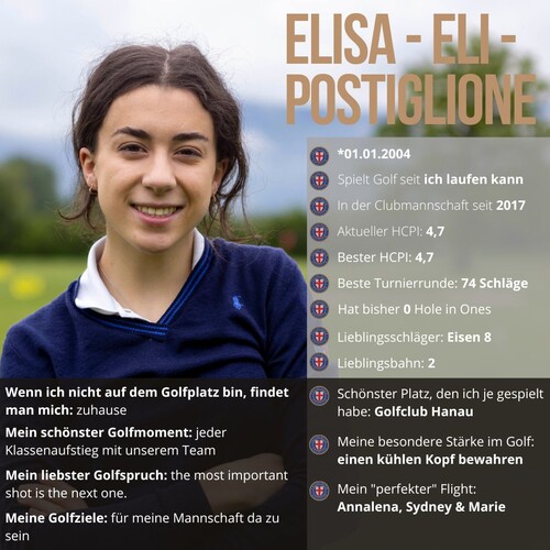 Vorstellung Postiglione, Elisa